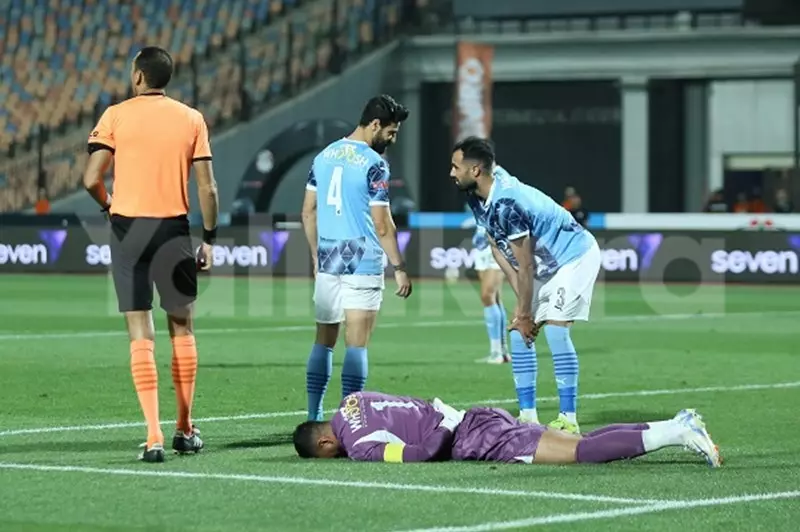 إصابة الشناوي ومرعي خلال ست دقائق في نهائي كأس مصر